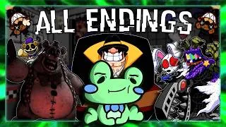 Thumbnail: Getting All Endings In The New BEST FNAF Fangame