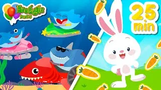 Thumbnail: Baby Shark, Little Bunny, Old Macdonald, Wheels on the Bus & more. Nursery rhymes| Childrens songs