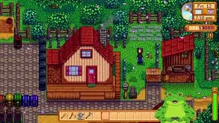 Thumbnail: The Dream Valley of a Tiny Frog :  the First Truffle ? | Stardew Valley Vod 17
