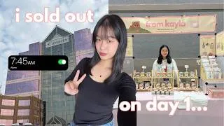 Thumbnail: RECORD SALES ⛩️ 1000 orders milestone, table setup, packing orders, selling out & my birthday!