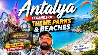 Thumbnail: Antalya – Legends of Theme Parks & Beaches 🇹🇷 #highlights #antalya #shorts #adventure #lara #beach 
