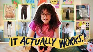 Thumbnail: making an EPIC analogue sewing pattern organising system (simple, clear & affordable!!)