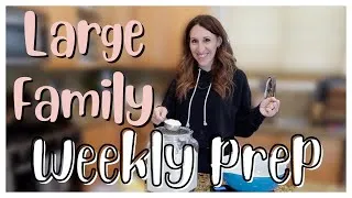 Thumbnail: WEEKLY RESET 2023 meal ideas, kids lunch ideas, sourdough starter tortillas and more!