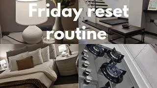 Thumbnail: Clean With Me — Friday Reset Routine for a Fresh Weekend