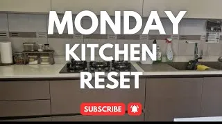 Thumbnail: Monday Morning Kitchen Clean Up 🧼 | Realistic Cleaning Motivation