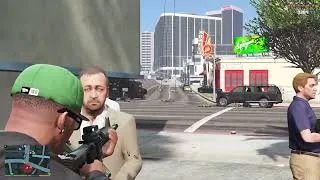 Thumbnail: GTA V: Franklin, Dave, Sanchez, Steve 10 Star Mafia Deal Massacre At Tunnel + Escape