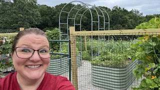Thumbnail: Raised Bed Garden Tour | Zucchini & Peppers Growing Fast