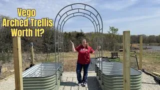 Thumbnail: Vego Garden Arched Trellis: Setup, Review, and First Impressions
