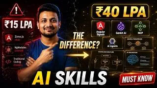 Thumbnail: AI-Enabled Senior Angular Interview Prep 2026: 10 AI-Driven Skills You Must Master #angular2026