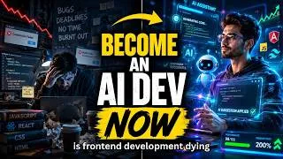 Thumbnail: How to became AI enabled frontend developer | Frontend Insights #aienabled #frontenddeveloper