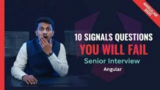 Thumbnail: 10 Angular Signals Questions That Will FAIL You in a Senior Interview (+ Answers)