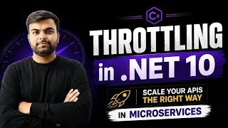 Thumbnail: Rate Limiting in .NET Microservices & API Throttling in ASP.NET Core: Token Bucket Tutorial 2026