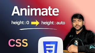 Thumbnail: Animate Height from 0 ➝ auto in CSS (Without JS Hacks!) 🚀