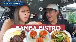 Thumbnail: BAMBA BISTRO! | Hidden Gem in the South? | Gabbi Garcia & Khalil Ramos | Front-Seat Foodies
