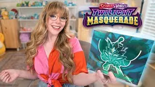 Thumbnail: NEW Pokemon Cards Twilight Masquerade Elite Trainer Box Opening!!