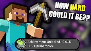 Thumbnail: I Beat Minecraft's Secret Hardest Difficulty