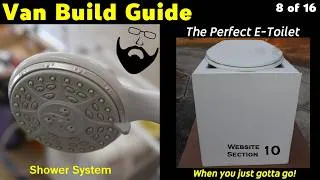 Thumbnail: Building your Camper Van, The shower system and Toilet, Van Build Guide 8 of 16