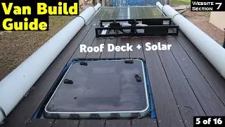 Thumbnail: Building your Camper Van, Roof Deck and Solar, Van Build Guide 5 of 16