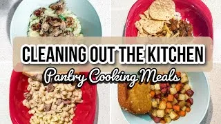 Thumbnail: Pantry Cooking Meals | Kitchen Clean Out Challenge