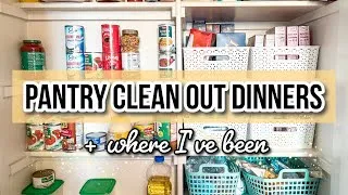 Thumbnail: PANTRY COOKING MEALS | Pantry Cleanout Challenge