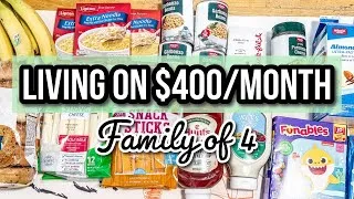 Thumbnail: MONTH OF GROCERIES | Budget Friendly Grocery Haul