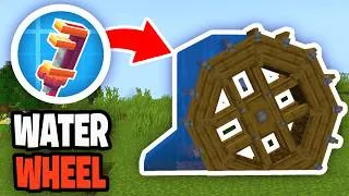 Thumbnail: How To Use Water Wheel In Create Mod! - Tutorial