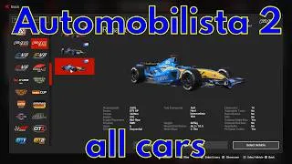 Thumbnail: Automobilista 2 all cars June 2026 AMS2 car list