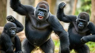Thumbnail: Funny Gorilla Dance - Do Gorillas Dance?