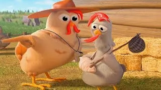 Thumbnail: Crazy Chicken Dance 🐔 Funny Chicken Song & Dancing Rooster