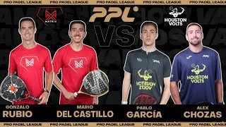 Thumbnail: 🟢RUBIO - DEL CASTILLO VS GARCIA - CHOZAS | Highlights | Pro Padel League San Diego - USA