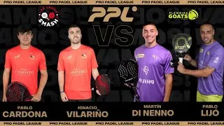 Thumbnail: 🟢CARDONA - VILARINO VS DI NENNO - LIJO | Highlights | Pro Padel League San Diego