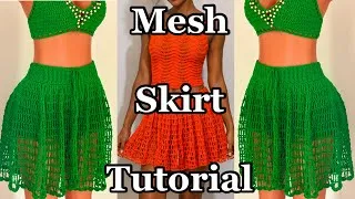 Thumbnail: How to Crochet a Pant | Short | Mesh Skirt 