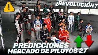 Thumbnail: ¿¿ASI SERÁ la PARRILLA de 2027?? Mis PREDICCIONES MERCADO de PILOTOS 2027