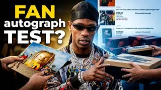 Thumbnail: Every Time Travis Scott Tested Fans Before Signing Autographs 😳