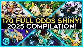Thumbnail: 170 FULL ODDS SHINY REACTIONS! - Fubuki990 2025 Shiny Hunting Compilation