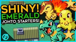 Thumbnail: SHINY! Cyndaquil, Totodile & Chikorita in Pokemon Emerald!