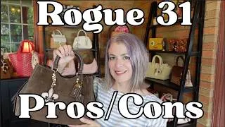 Thumbnail: My Most Impractical Bag (New Coach Rogue 31 Chocolate Suede)