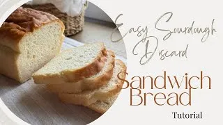 Thumbnail: Soft & EASY Sourdough DISCARD sandwich bread
