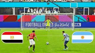 Thumbnail: eFootball PES 2026 - Argentina vs Egypt Penalty Shootout | PES 2021 Mod Prediction
