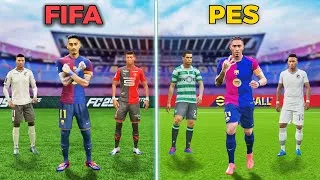 Thumbnail: Raphinha Evolution - FIFA vs PES | 2018 - 2025