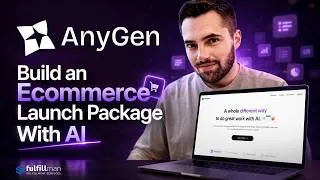 Thumbnail: AnyGen Tutorial: Build an Ecommerce Launch Package With AI