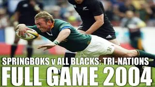 Thumbnail: South Africa v New Zealand | 2004 Tri-Nations | Full Game