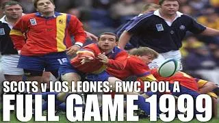 Thumbnail: Scotland v Spain | 1999 Rugby World Cup | Pool A | Full Game