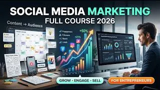 Thumbnail: Social Media Marketing Full Course 2026 | Complete Guide for Entrepreneurs