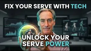 Thumbnail: Why Sinner's Tennis Serve Rebuild Destroyed Most Players (Most Coaches Never Teach This)