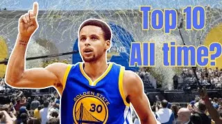 Thumbnail: Steph Curry Vs NBA Legends - Is he a Top 10 Player of All Time?