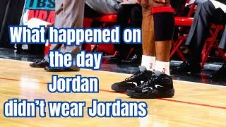 Thumbnail: What happened the day Michael Jordan wore Penny Hardaway shoes - the Nike Air Flight One? #jordan
