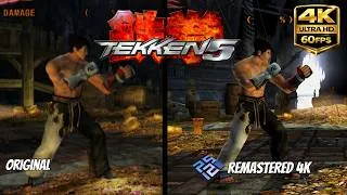 Thumbnail: Tekken 5 PS2 - Original vs Remastered 4K Emulation | Settings | PCSX2