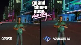 Thumbnail: GTA Vice City PS2 | Original vs Remastered4K Emulation | PCSX2 2026