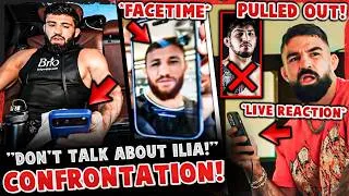 Thumbnail: Merab CONFRONTS Arman on FACETIME over Ilia Topuria! Mike Perry LIVE REACTION to Dillon PULLING OUT!